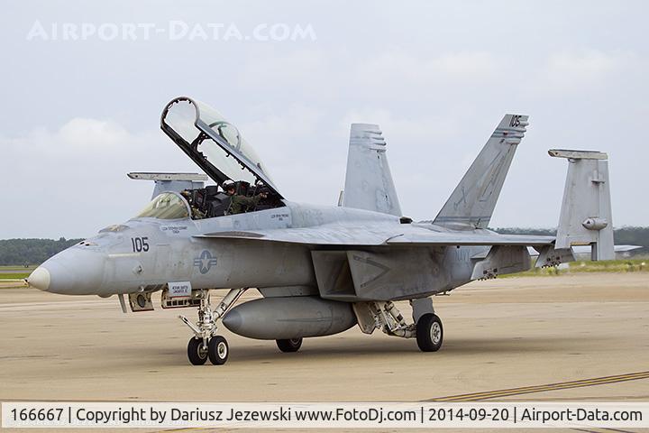 166667, Boeing F/A-18F Super Hornet C/N F145, F/A-18F Super Hornet 166667 AC-105 from VF-32 