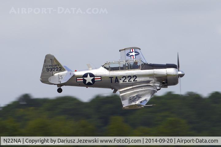 N22NA, 1946 North American T-6G Texan C/N 168-326, North American T-6G Texan C/N 49-3222 - Bill Leff, N22NA