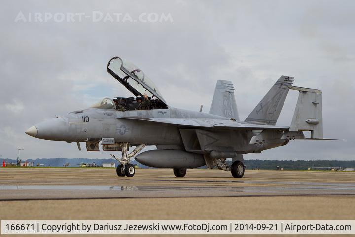 166671, Boeing F/A-18F Super Hornet C/N F149, F/A-18F Super Hornet 166671 AC-110 from VF-32 