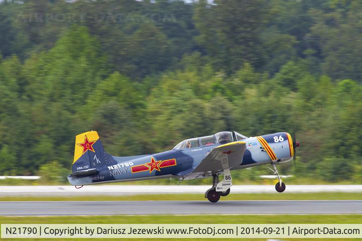 N21790, 1985 Nanchang CJ-6 C/N 4232022, Nanchang China CJ-6  C/N 4232022, N21790