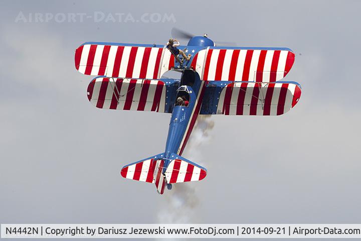 N4442N, 1943 Boeing A75N1 (PT17) C/N 75-7893, Boeing A-75N1 (PT-17) Stearman C/N 75-7893, N4442N