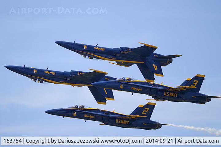 163754, 1989 McDonnell Douglas F/A-18C Hornet C/N 0829/C112, F/A-18C Hornet 163754 C/N 0817 from Blue Angels Demo Team  NAS Pensacola, FL