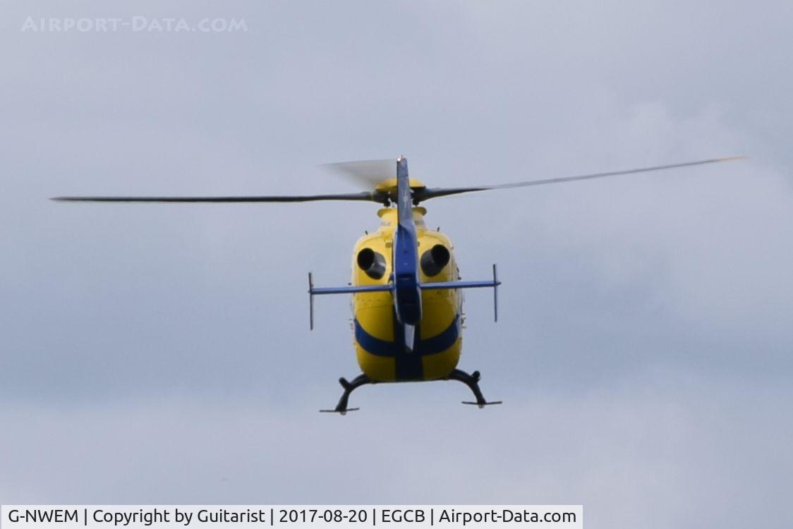 G-NWEM, 2003 Eurocopter EC-135T-2 C/N 0270, City Airport Manchester