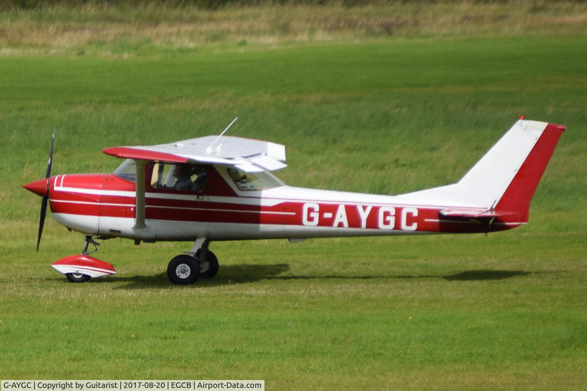 G-AYGC, 1970 Reims F150K C/N 0556, City Airport Manchester