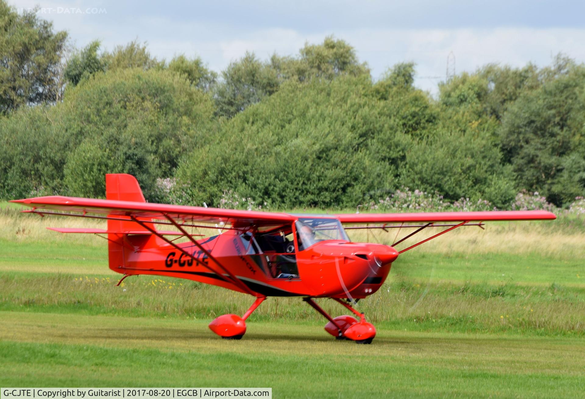G-CJTE, 2017 Aeropro Eurofox 3K C/N 50917, City Airport Manchester