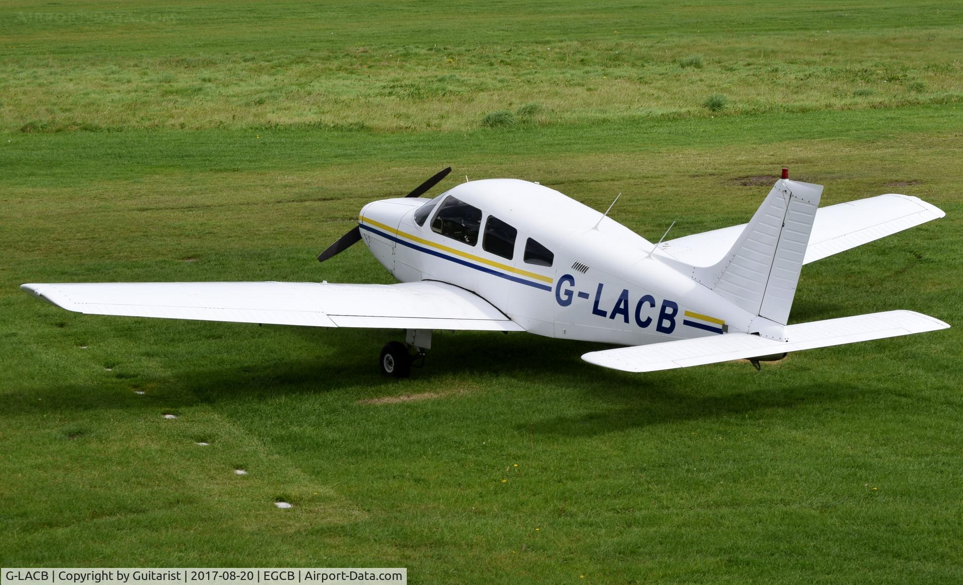 G-LACB, 1982 Piper PA-28-161 Cherokee C/N 28-8216035, City Airport Manchester
