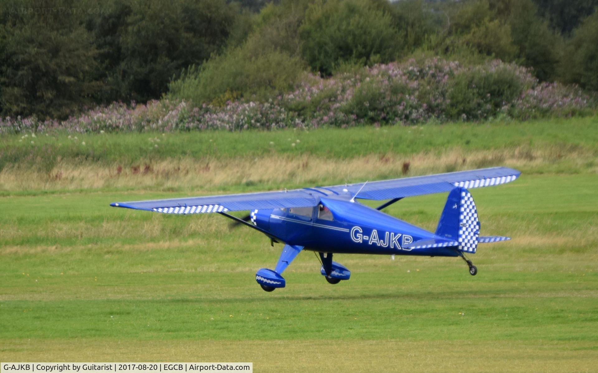 G-AJKB, 1946 Luscombe 8E Silvaire C/N 3058, City Airport Manchester