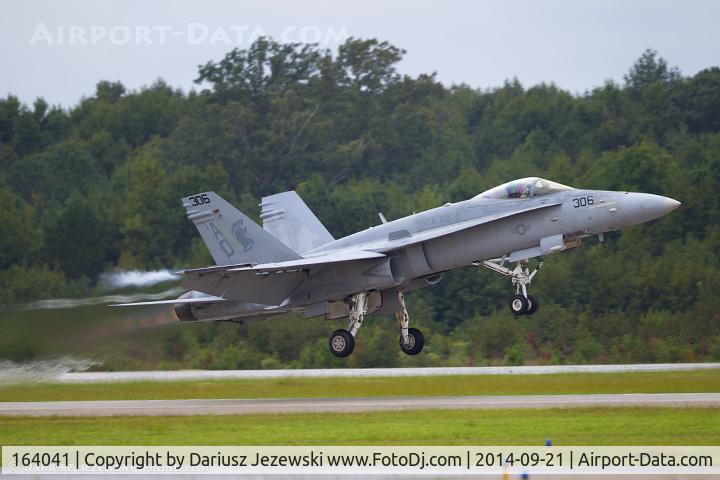 164041, 1990 McDonnell Douglas F/A-18C Hornet C/N 0929/C174, F/A-18C Hornet 164041 AD-306 from VFA-106 