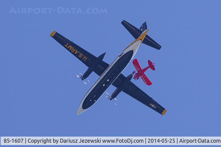 85-1607, 1983 Fokker C-31A (F27-400M) Troopship C/N 10653, Fokker C-31A Troopship (F-27-400M) 51607 - U.S. Army Parachute Demonstration Team 