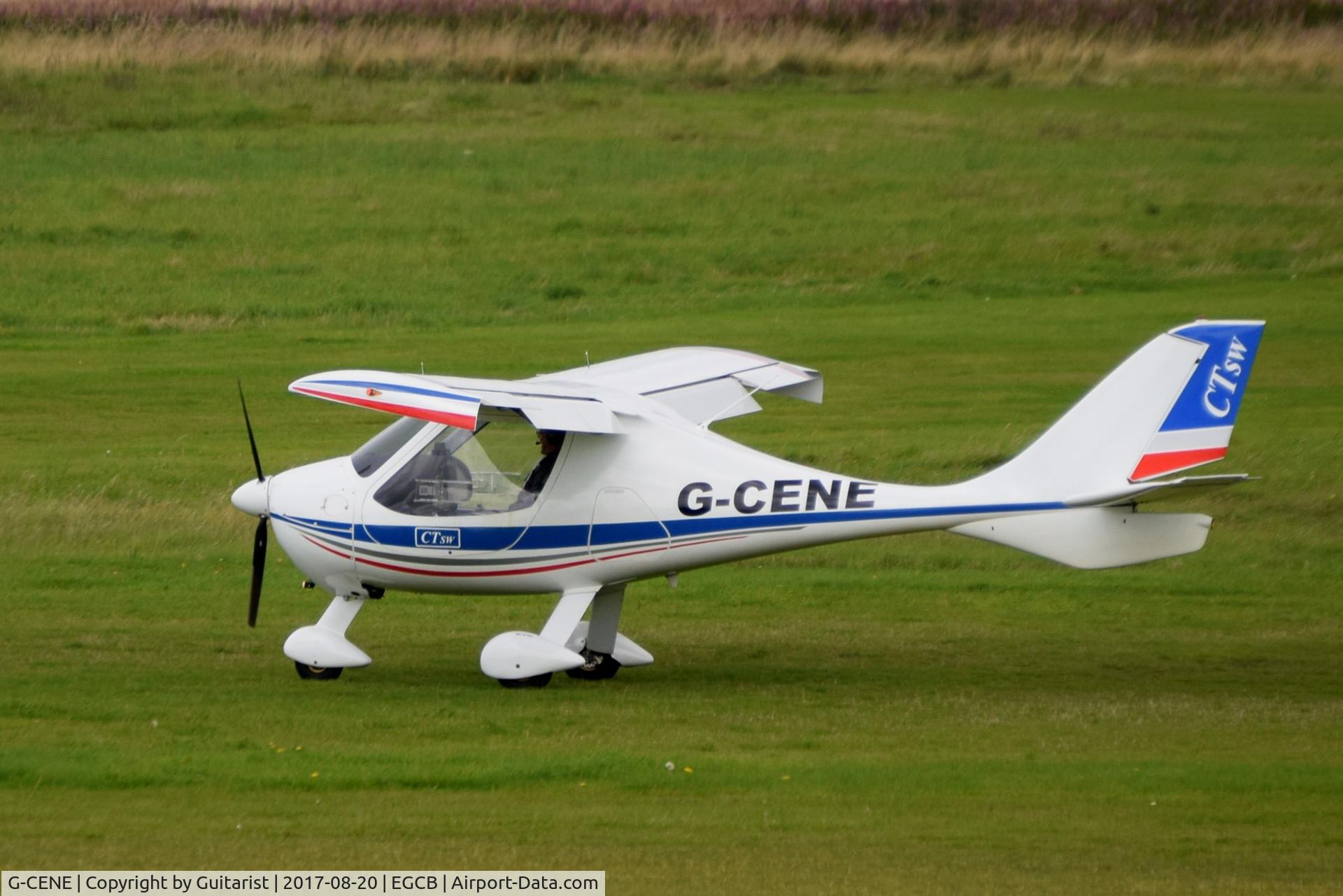 G-CENE, 2007 Flight Design CTSW C/N 8273, City Airport Manchester