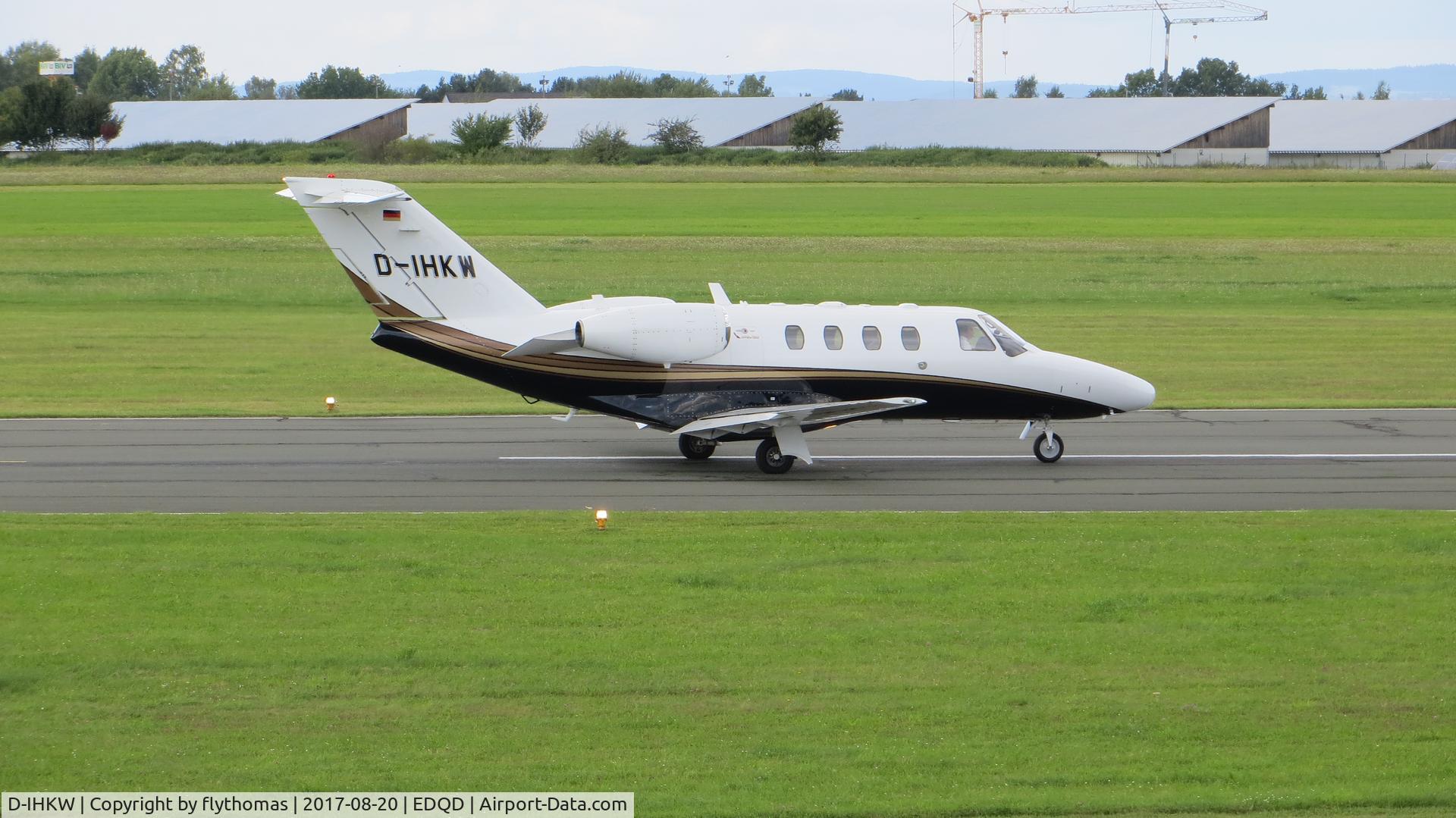 D-IHKW, 2008 Cessna 525 CitationJet CJ1+ C/N 525-0677, D-IHKW Bayreuth Airport