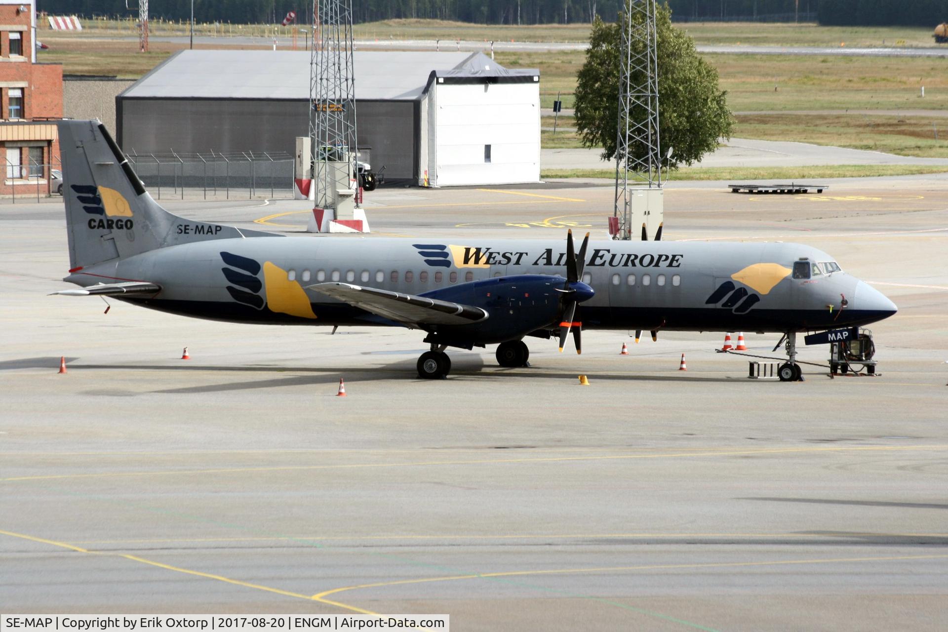 SE-MAP, 1991 British Aerospace ATP C/N 2037, SE-MAP in OSL