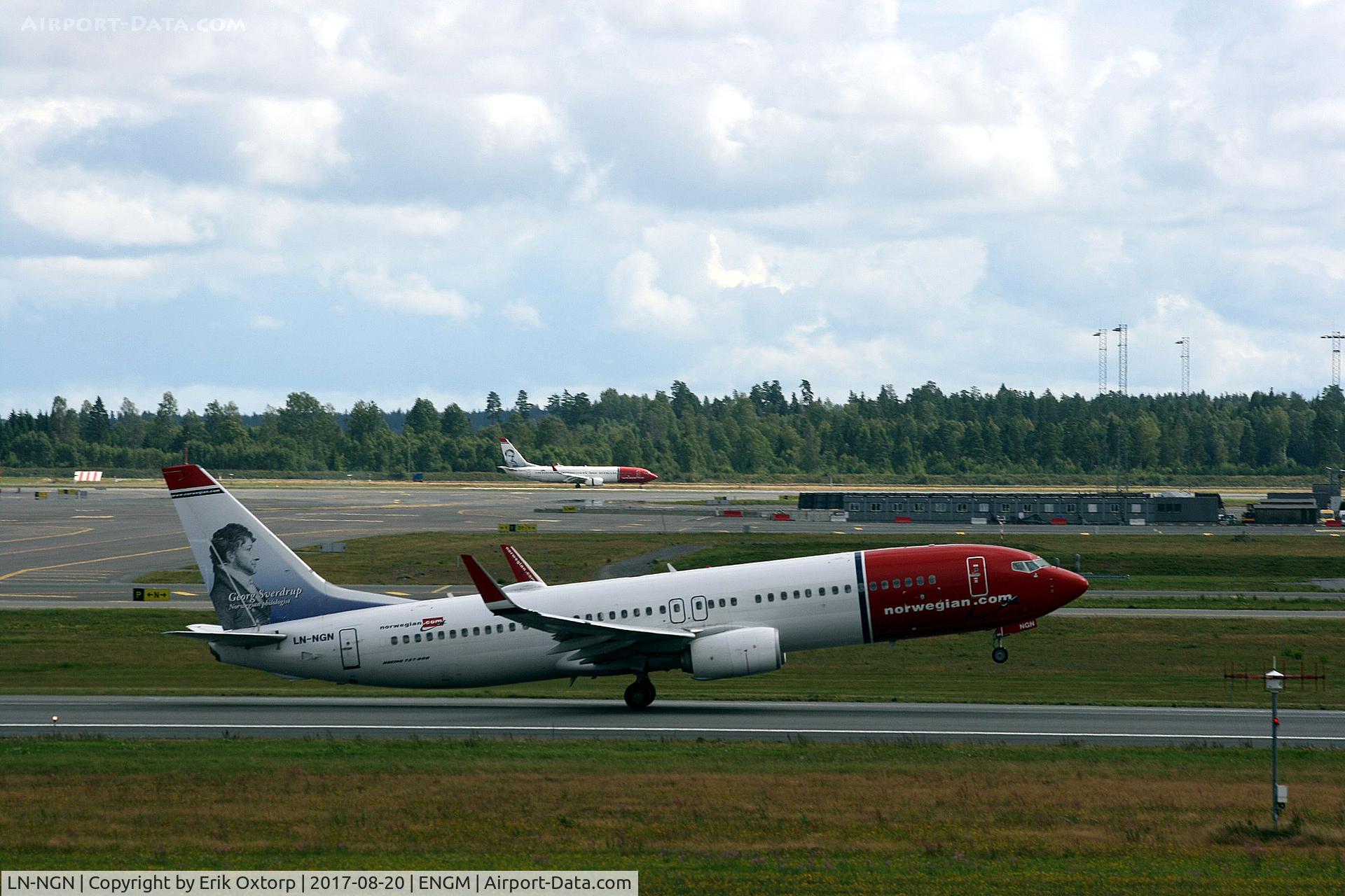 LN-NGN, 2013 Boeing 737-8JP C/N 39025, LN-NGN in OSL