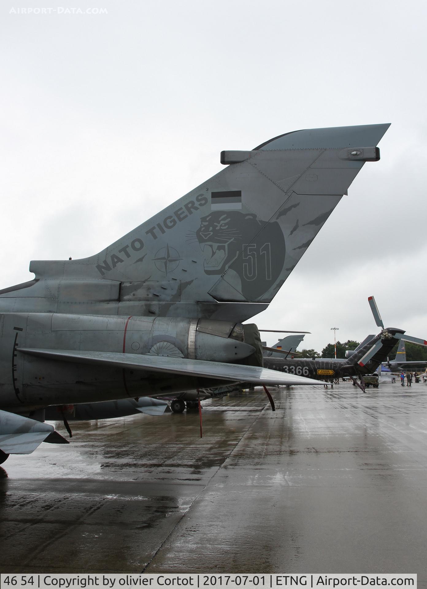 46 54, Panavia Tornado ECR C/N 898/GS287/4354, Tigermeet livery