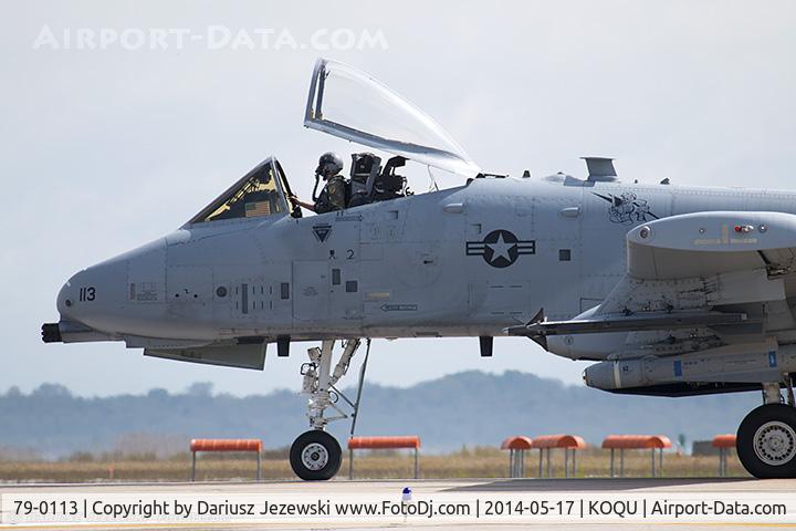 79-0113, 1979 Fairchild Republic A-10C Thunderbolt II C/N A10-0377, A-10C Thunderbolt 79-0113 KC from 303rd FS 