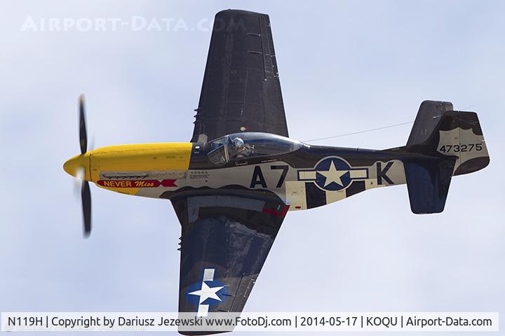 N119H, 1944 North American F-51D Mustang C/N 44-73275, North American F-51D Mustang 