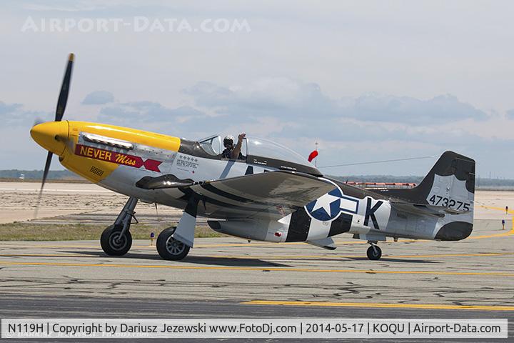 N119H, 1944 North American F-51D Mustang C/N 44-73275, North American F-51D Mustang 