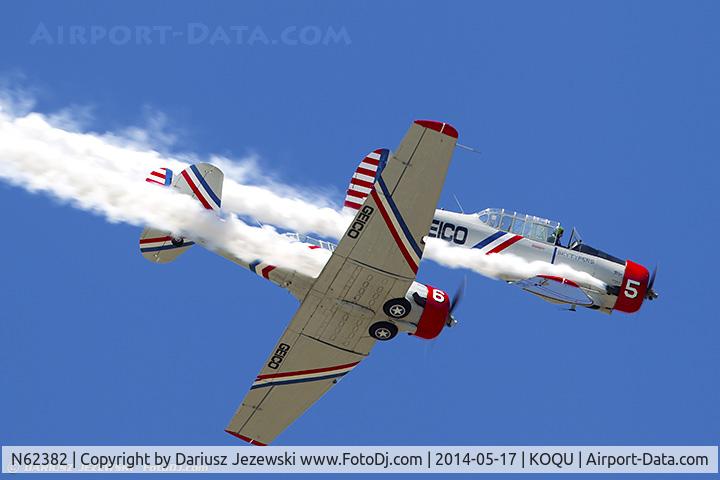 N62382, 1940 North American SNJ-2 Texan C/N 2039, North American SNJ-2 Texan C/N 2039 - Geico Skytypers, N62382