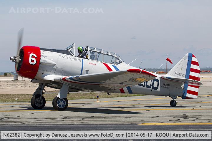 N62382, 1940 North American SNJ-2 Texan C/N 2039, North American SNJ-2 Texan C/N 2039 - Geico Skytypers, N62382