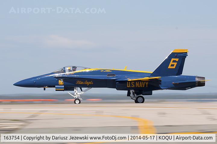 163754, 1989 McDonnell Douglas F/A-18C Hornet C/N 0829/C112, F/A-18C Hornet 163754 C/N 0817 from Blue Angels Demo Team  NAS Pensacola, FL