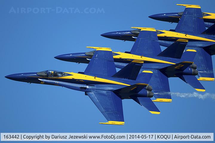 163442, 1987 McDonnell Douglas F/A-18C Hornet C/N 0645/C013, United States Navy Flight Demonstration Squadron 