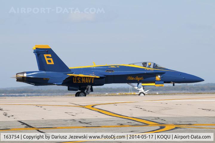 163754, 1989 McDonnell Douglas F/A-18C Hornet C/N 0829/C112, F/A-18C Hornet 163754 C/N 0817 from Blue Angels Demo Team  NAS Pensacola, FL