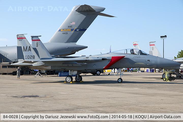 84-0028, 1984 McDonnell Douglas F-15C Eagle C/N 0939/C331, F-15C Eagle 84-0028 MA from 131st FS 