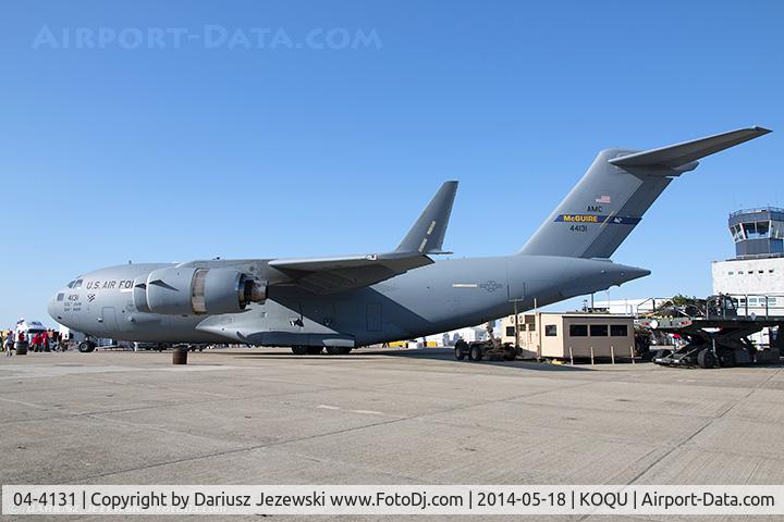 04-4131, 2004 Boeing C-17A Globemaster III C/N P-131, C-17A Globemaster 04-4131 from 6th AS 
