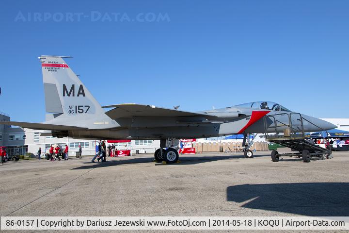86-0157, 1986 McDonnell Douglas F-15C Eagle C/N 1005/C385, F-15C Eagle 86-0157 MA from 131st FS 