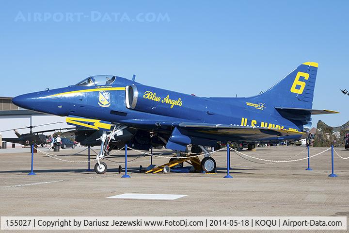 155027, Douglas A-4F Skyhawk C/N 13843, A-4F Skyhawk 155027