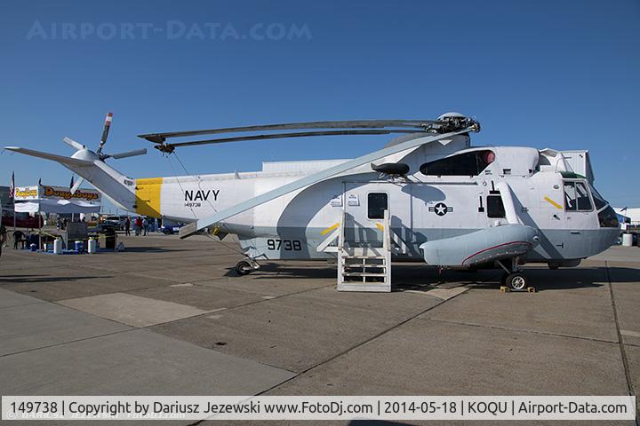 149738, Sikorsky SH-3H Sea King C/N 61155, SH-3H Sea King BuNo 149738 - Quonset Air Museum