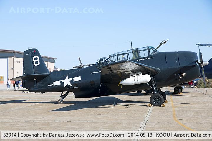 53914, Grumman TBM-3E Avenger C/N 3976, General Motors TBM-3E Avenger BuNo 53914 - Quonset Air Museum