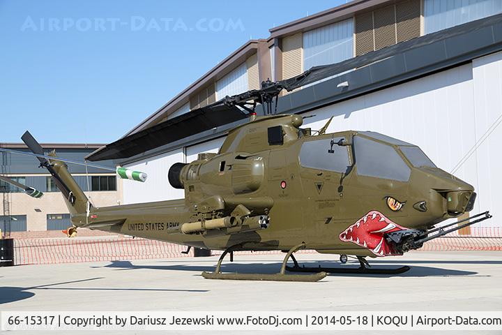 66-15317, 1966 Bell AH-1S Cobra C/N 20073, AH-1 Cobra 66-15317 - Quonset Air Museum