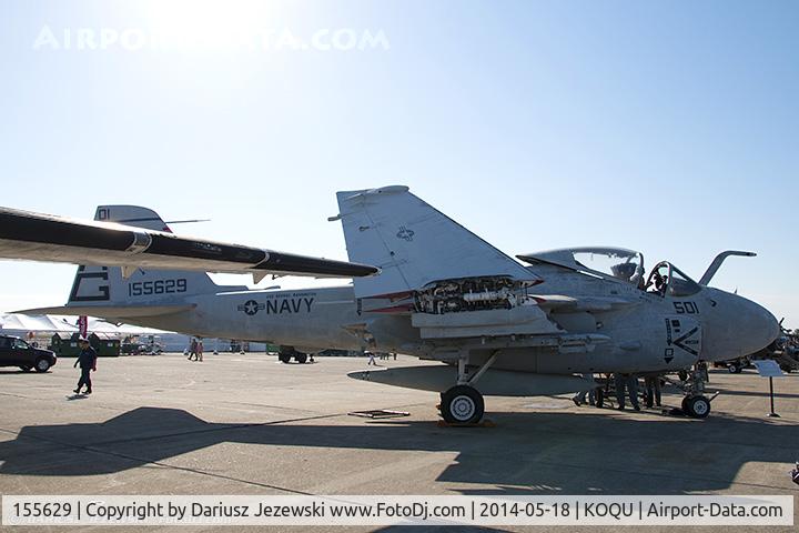 155629, Grumman A-6E Intruder C/N I-355, A-6E Intruder AG-501 155629 - Quonset Air Museum
