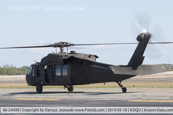86-24498, 1986 Sikorsky UH-60A Black Hawk C/N 70.993, UH-60A Blackhawk 86-24498  from 2/4th Avn  Quonset Point ANGS, RI