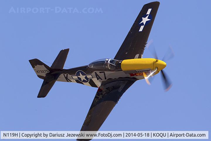 N119H, 1944 North American F-51D Mustang C/N 44-73275, North American F-51D Mustang 