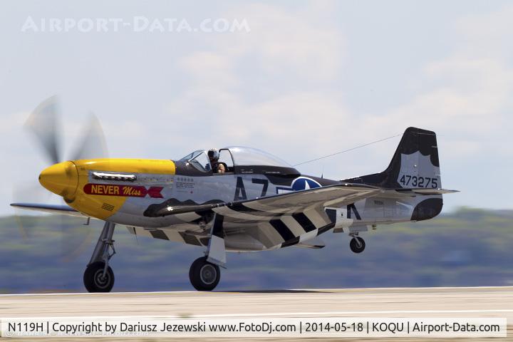 N119H, 1944 North American F-51D Mustang C/N 44-73275, North American F-51D Mustang 
