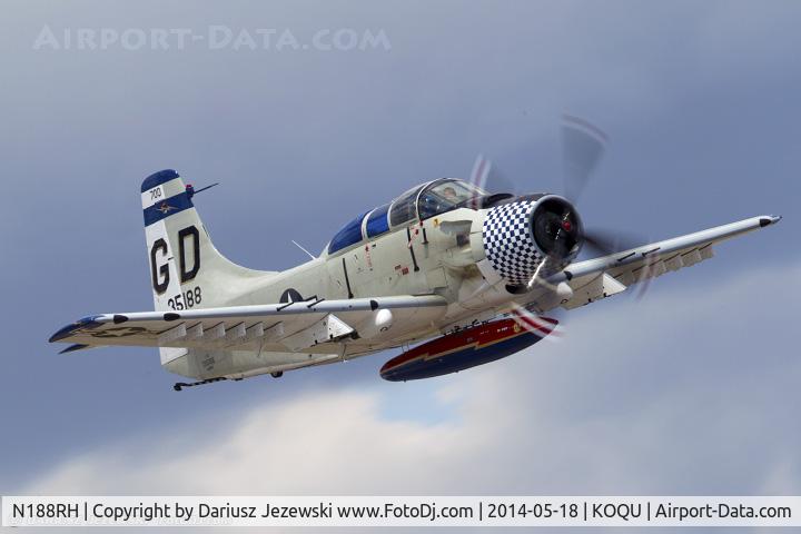 N188RH, 1955 Douglas EA-1E Skyraider C/N 10265 (135188), Douglas EA-1E Skyraider  C/N 135188, N188RH