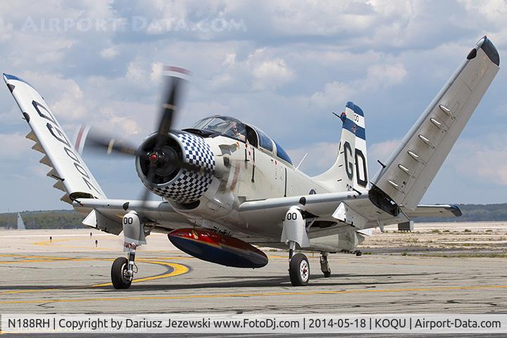N188RH, 1955 Douglas EA-1E Skyraider C/N 10265 (135188), Douglas EA-1E Skyraider  C/N 135188, N188RH