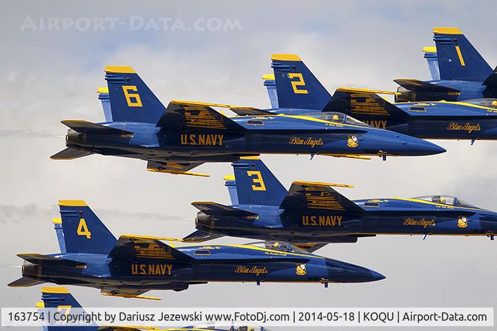 163754, 1989 McDonnell Douglas F/A-18C Hornet C/N 0829/C112, F/A-18C Hornet 163754 C/N 0817 from Blue Angels Demo Team  NAS Pensacola, FL