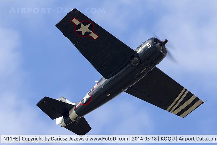 N11FE, 1945 General Motors FM-2 Wildcat C/N 5734, Grumman FM-2 Wildcat C/N 5734, N11FE