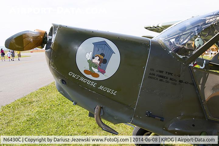 N6430C, Stinson L-5 Sentinel C/N 1813, Stinson L-5 Sentinel 