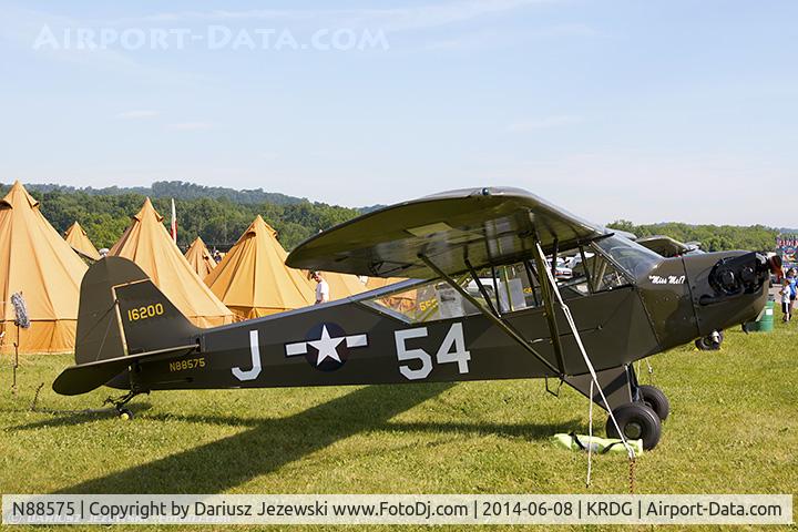 N88575, 1946 Piper J3C-65 Cub Cub C/N 16200, Piper J3C-65 Cub 