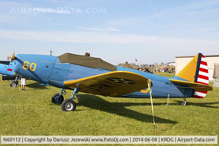 N60112, 1946 Fairchild M-62A C/N T43-5457, Fairchild M-62A  C/N PT-19 Cornell T43-5457, N60112