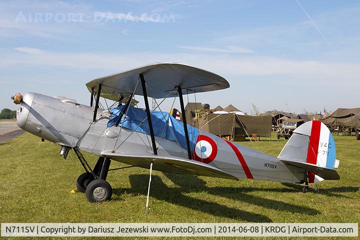 N711SV, 1973 Stampe-Vertongen SV-4C Replica C/N 711EBS, Stampe SV-4C C/N 711EBS, N711SV