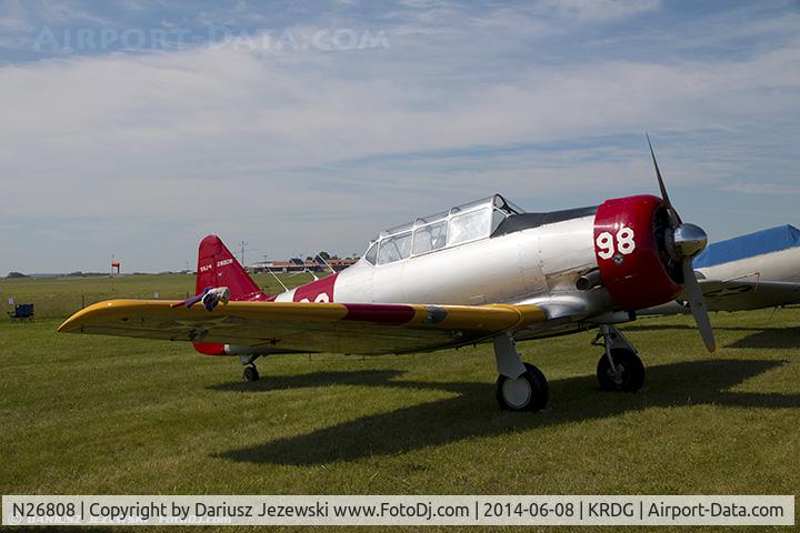 N26808, 1956 North American SNJ-4 Texan C/N 88-11452, North American SNJ-4 Texan  C/N 26808, N26808