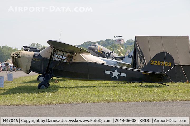 N47046, Taylorcraft DC-65 C/N L-5675, Taylorcraft DC-65  C/N L-5675, N47046