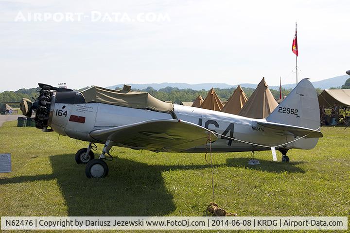 N62476, 1942 Fairchild PT-23A Cornell (M-62C) C/N T42-6001, Fairchild M-62C (PT-23A)  C/N T42-6001, N62476