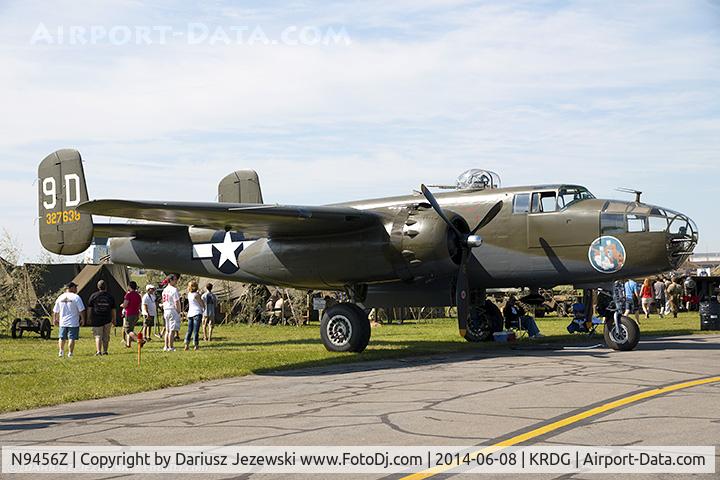 N9456Z, 1943 North American TB-25N Mitchell C/N 108-33214, North American TB-25N Mitchell 