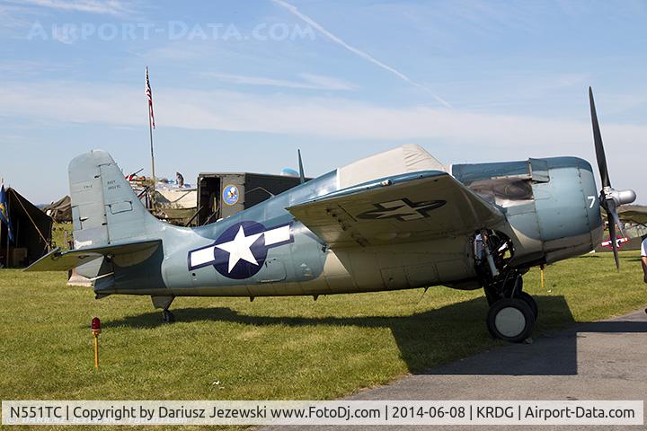 N551TC, 1944 General Motors (Grumman) FM-2 Wildcat C/N 47160, Grumman FM-2 Wildcat  C/N 47160, N551TC